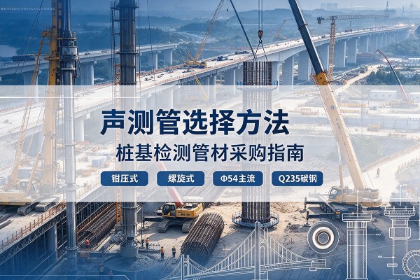 秦州声测管选型标准