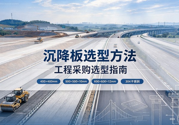 秦州沉降板选择方法