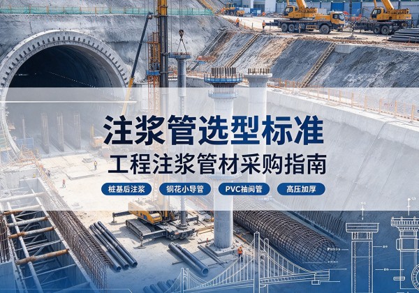 秦州注浆管选型标准